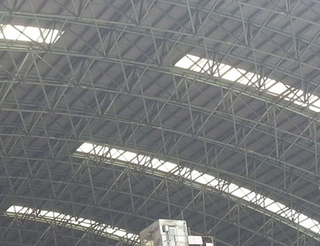 湛江原料大棚钢结构