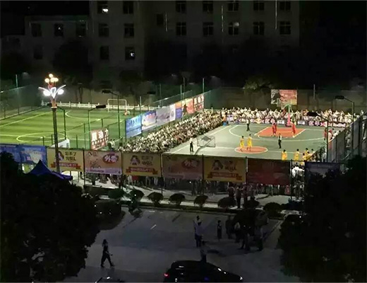 清琪雅苑杯篮球赛